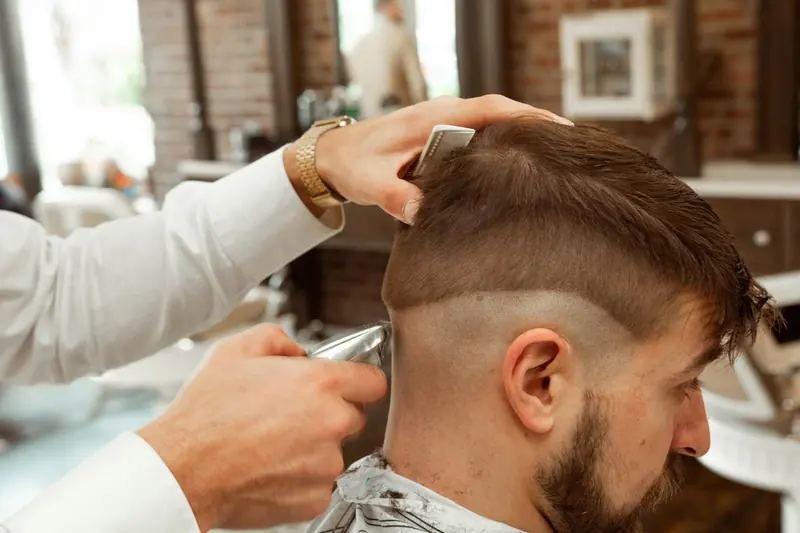 Detalhe do corte degradê (foto ilustrativa)